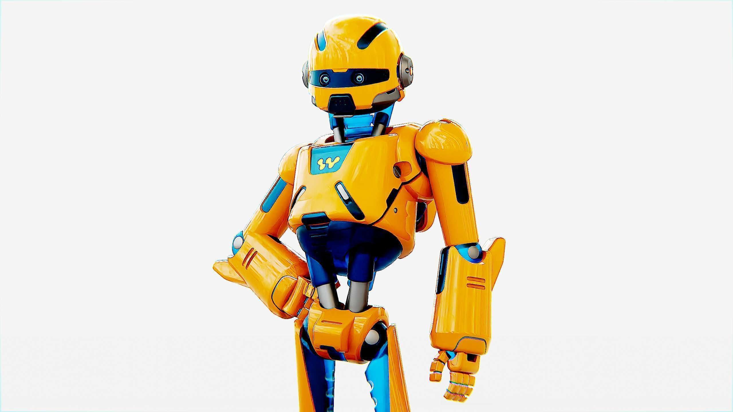 TOON DROID MALLOW  Rigged for Unreal Engine - Unity - MIXAMO 3D model_2