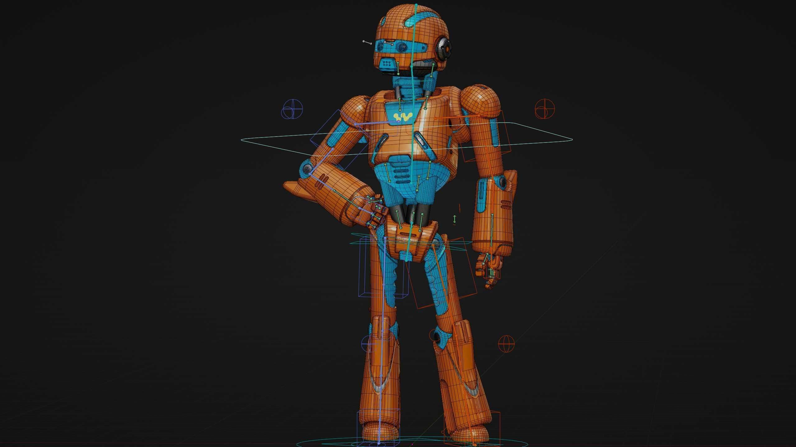 TOON DROID MALLOW  Rigged for Unreal Engine - Unity - MIXAMO 3D model_37