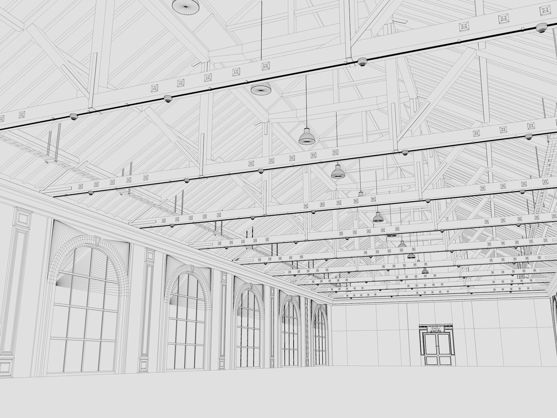 Warehouse Loft 3D model_15