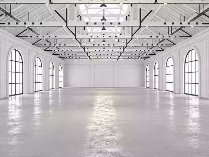 Warehouse Loft 3D model