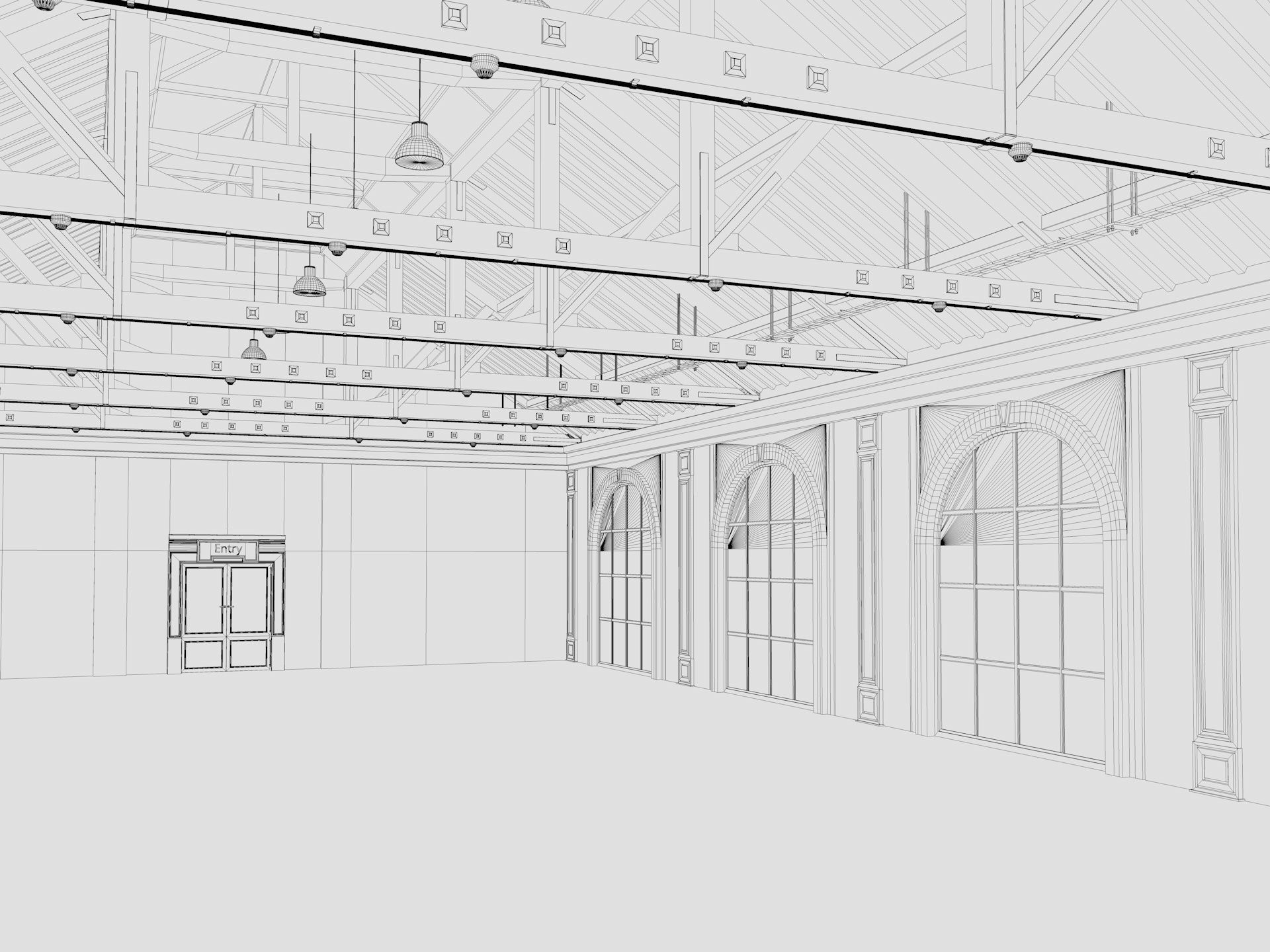 Warehouse Loft 3D model_13