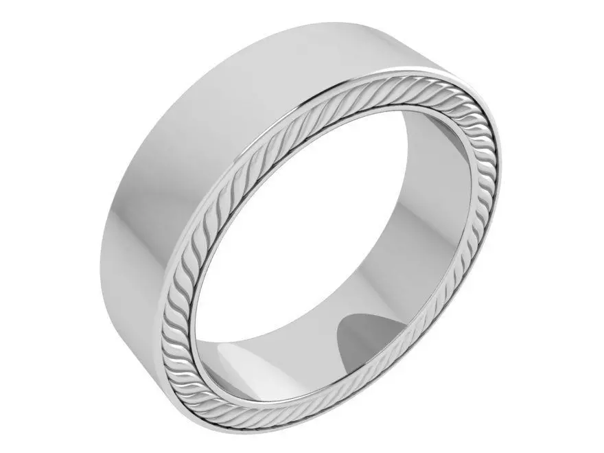 Wedding Band 3798 3D print model