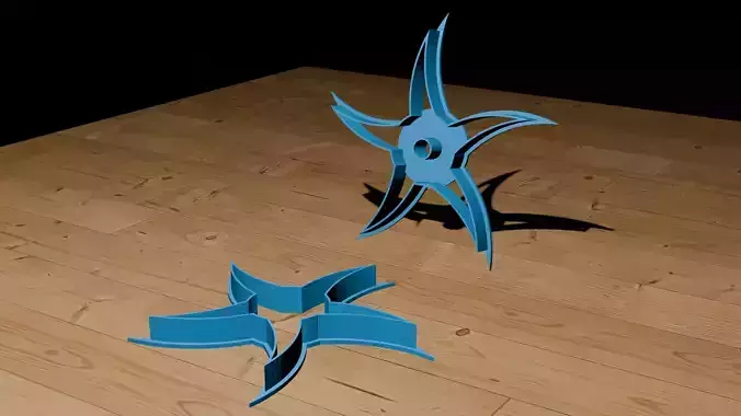 shuriken cookie cutter