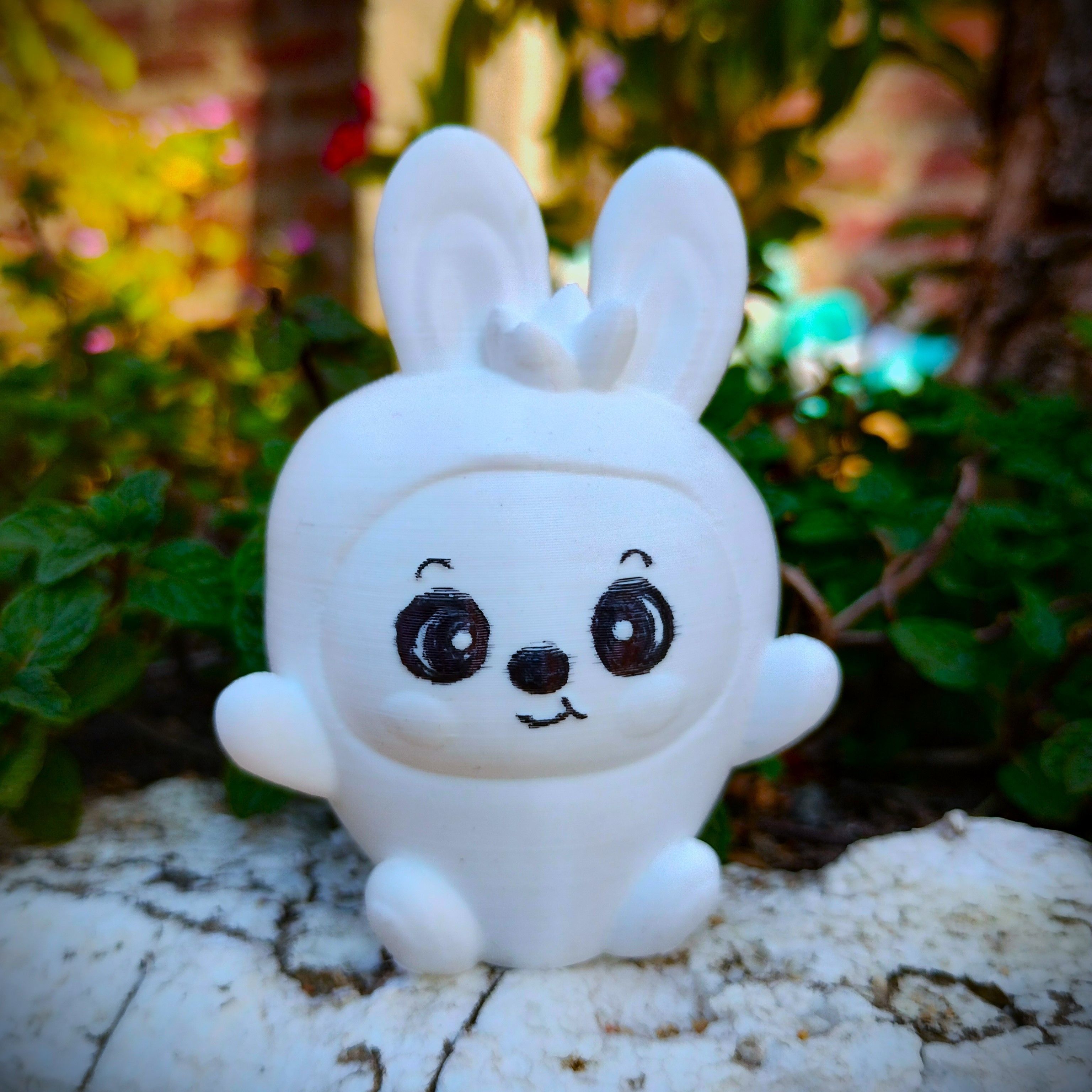 Easter Special - Cute little Bunny Dressed as a Carrot 3D print model_2