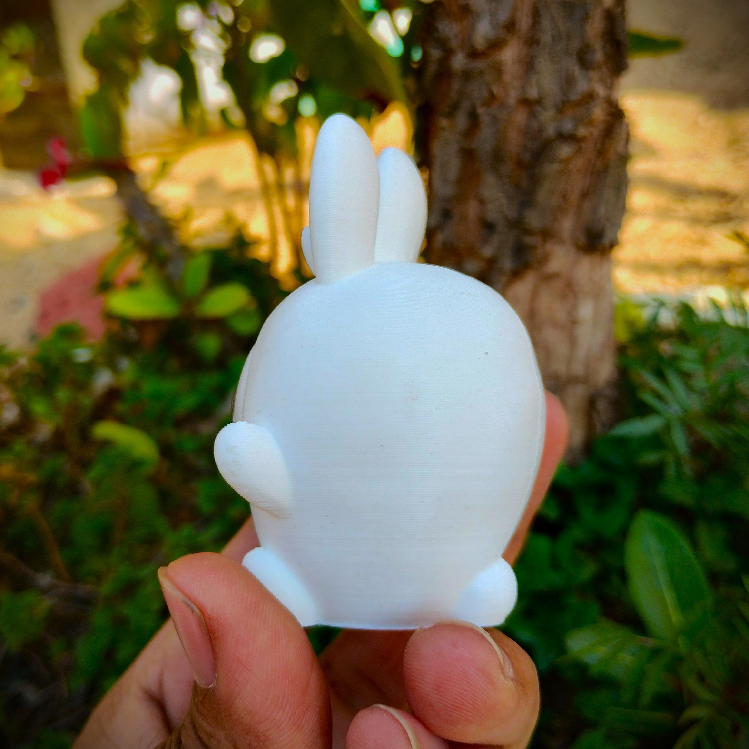 Easter Special - Cute little Bunny Dressed as a Carrot 3D print model_5