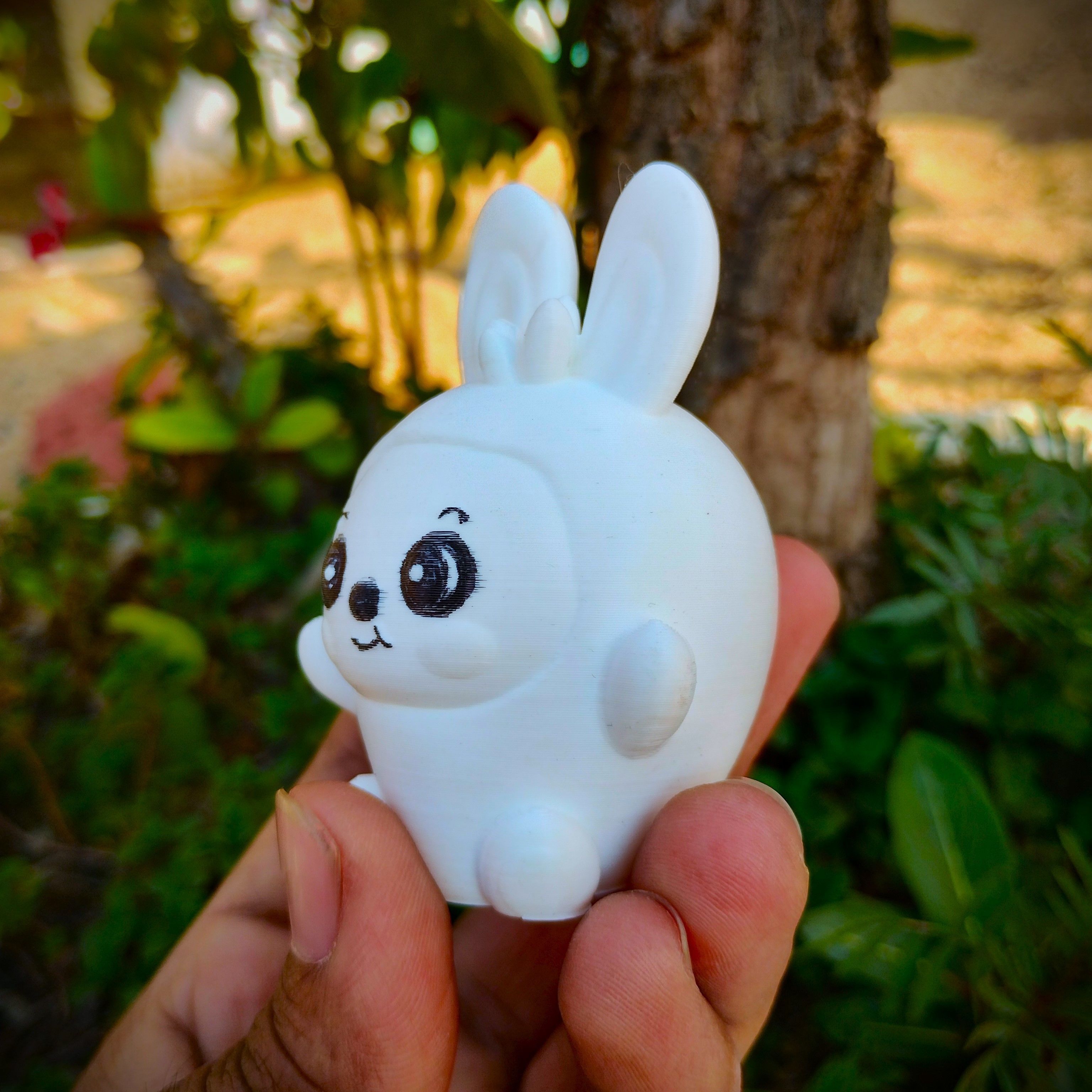 Easter Special - Cute little Bunny Dressed as a Carrot 3D print model_4