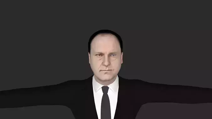 Tony Soprano  Hyper Realistic Full Body Rigged Character