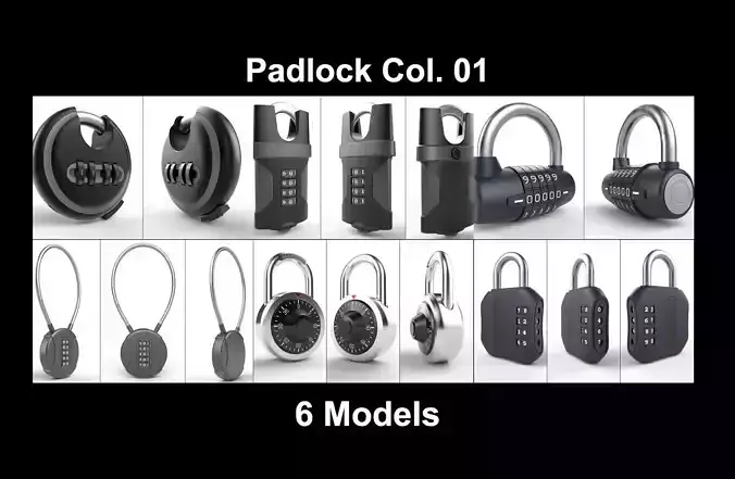 Padlock Collection 01 
