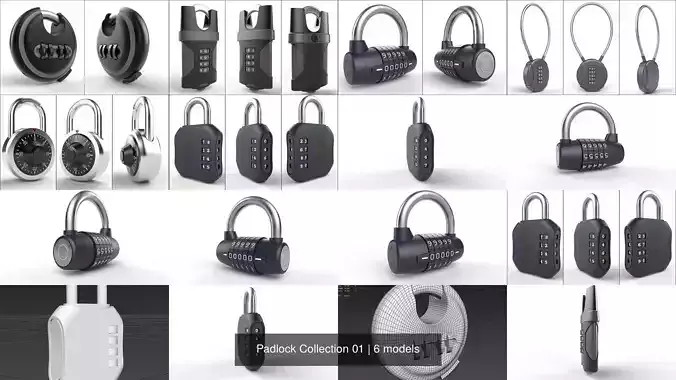 Padlock Collection 01