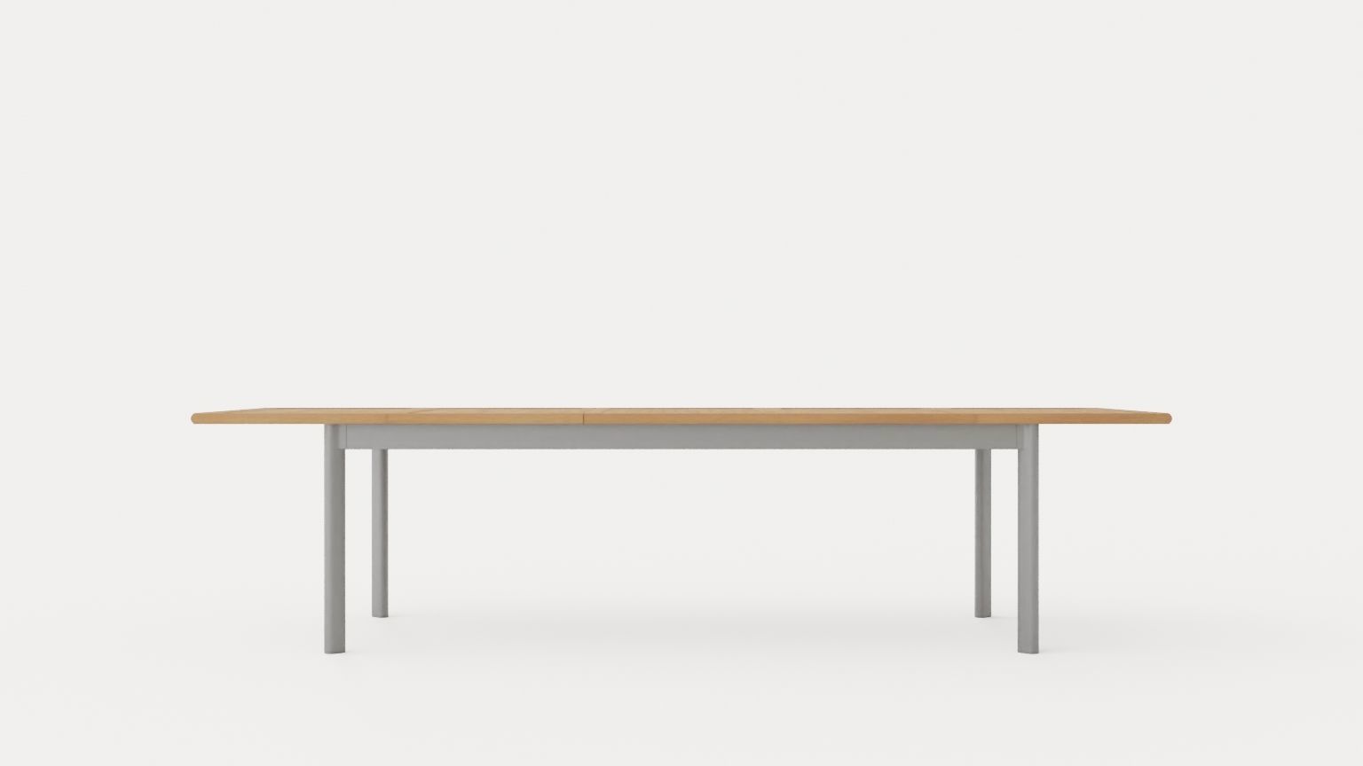 Nice Dining table 304 silver Low-poly 3D model_1