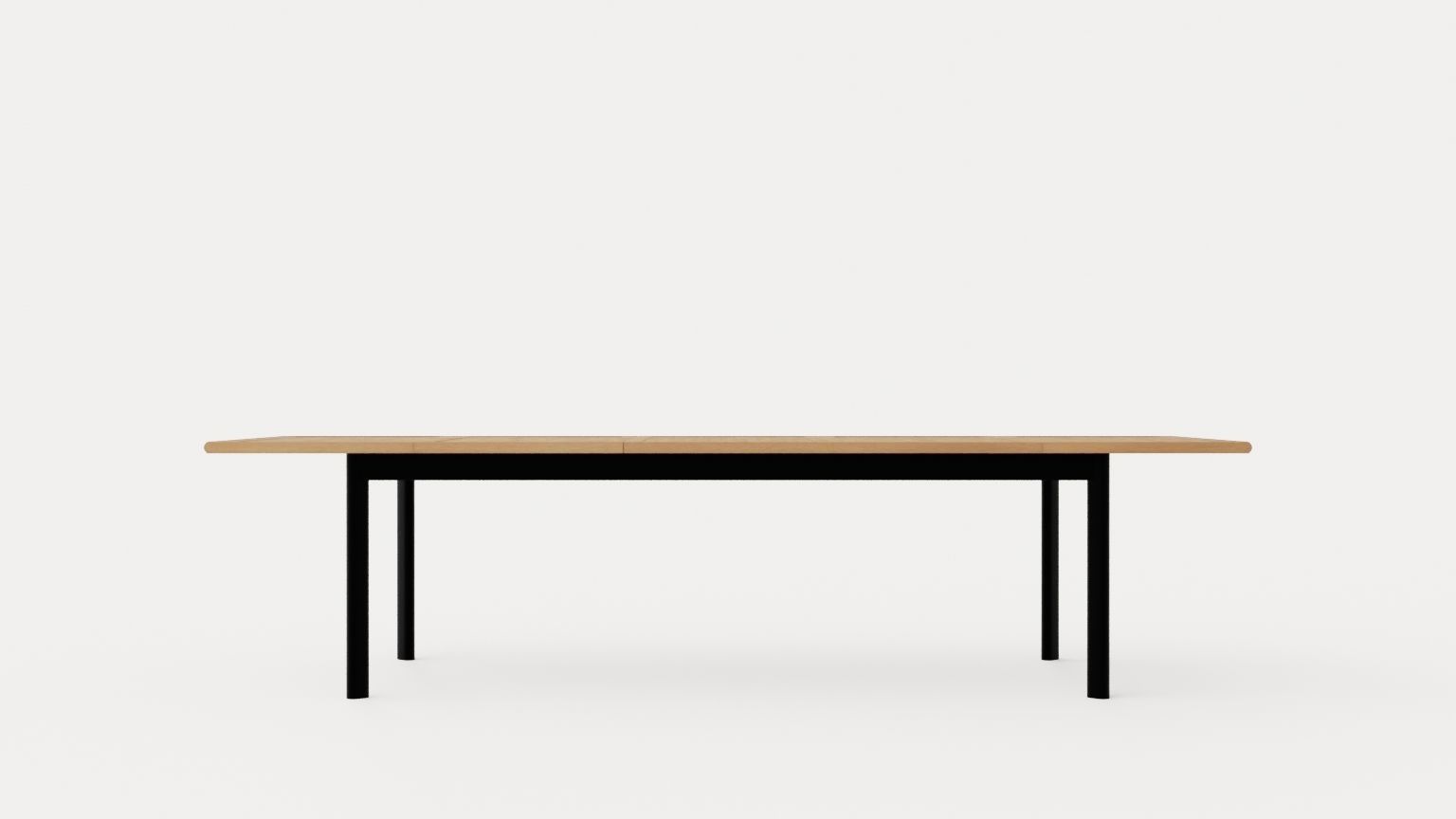 Nice Dining table 304 black Low-poly 3D model_1