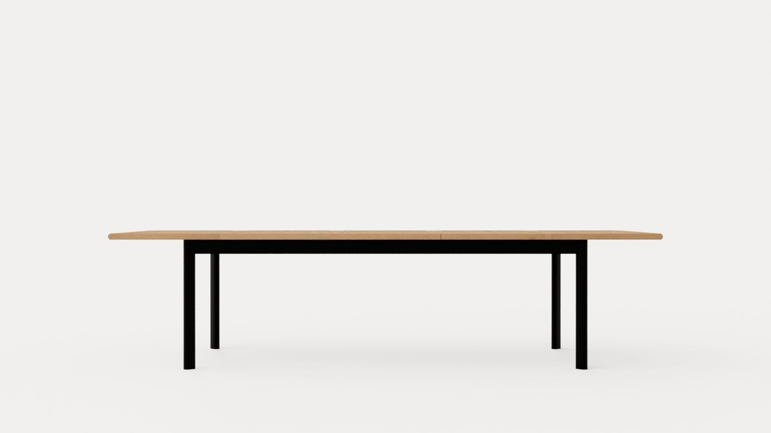 Nice Dining table 304 black Low-poly 3D model_4