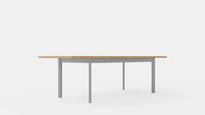 Nice Dining table 260 silver