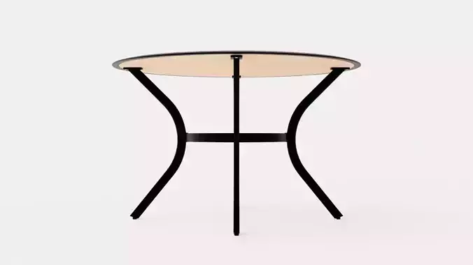 Nice Dining table 120 black
