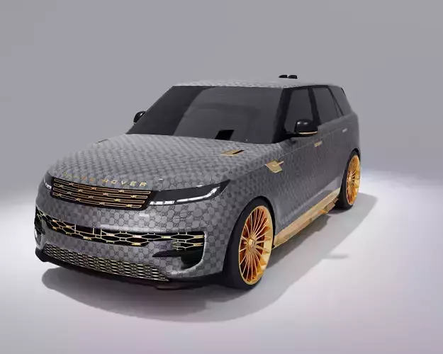 Gucci black Range Rover Sport 