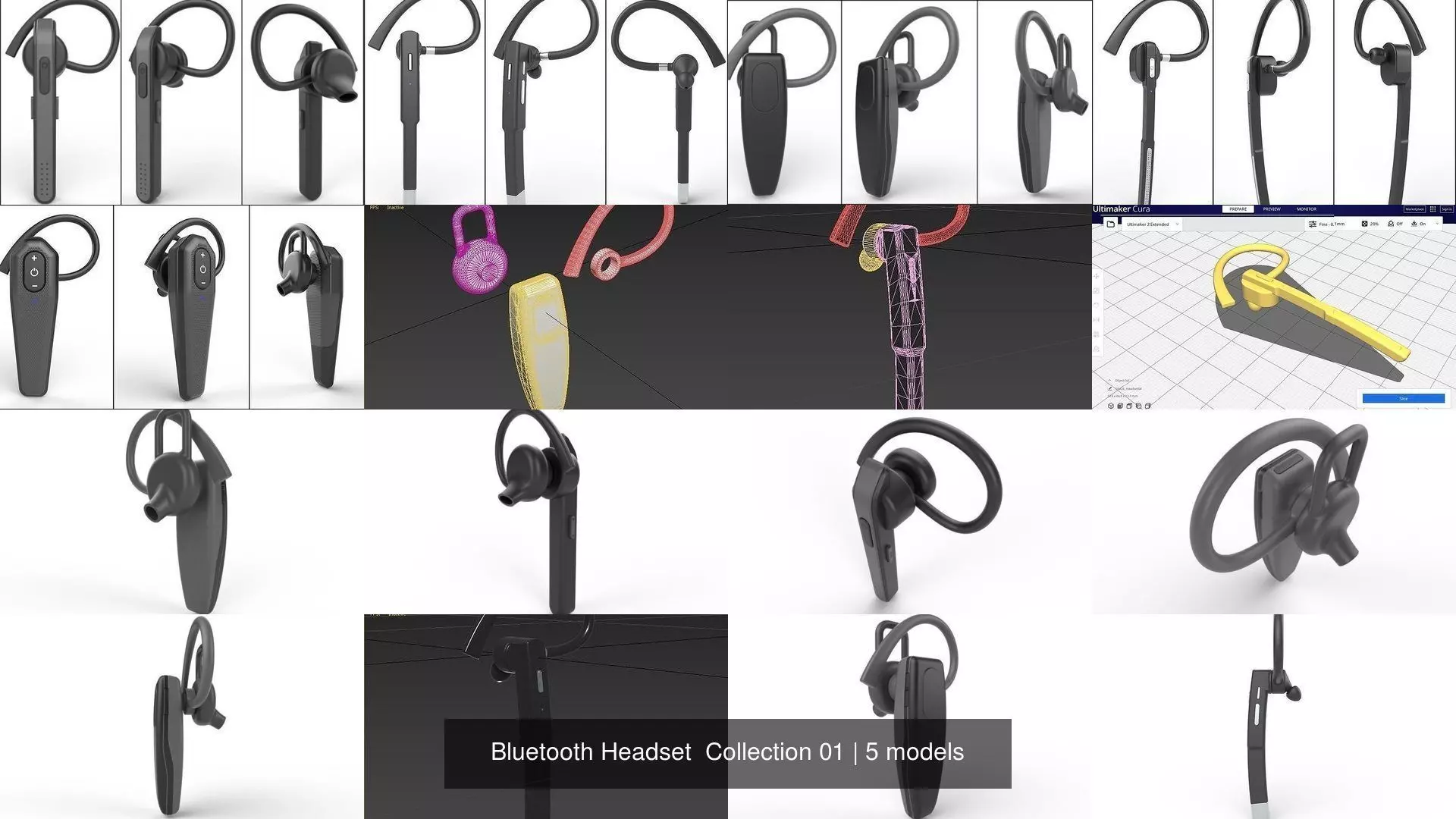 Bluetooth Headset Collection 01 _1