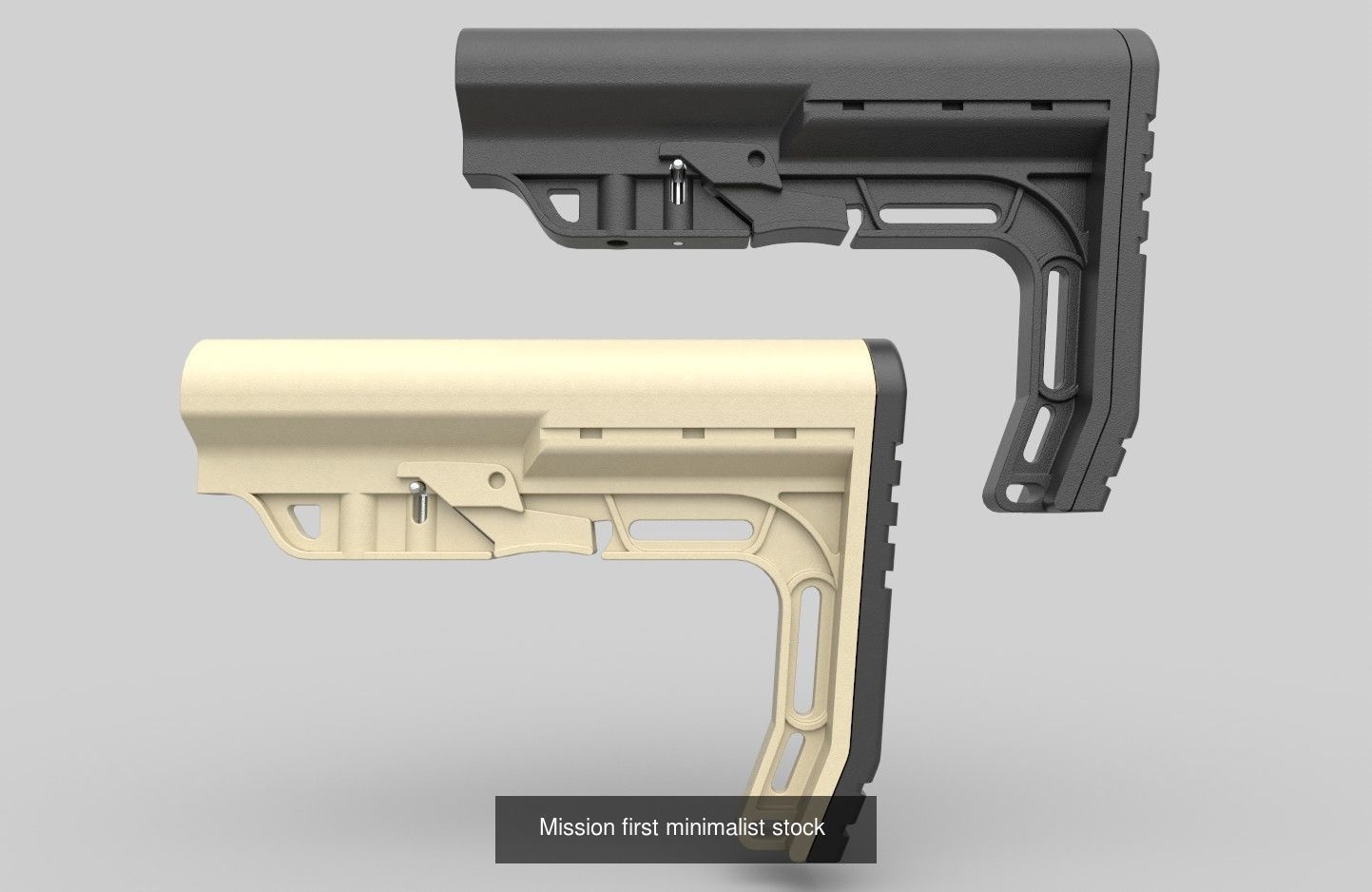 AR Rifle Stock Collection 01 _3
