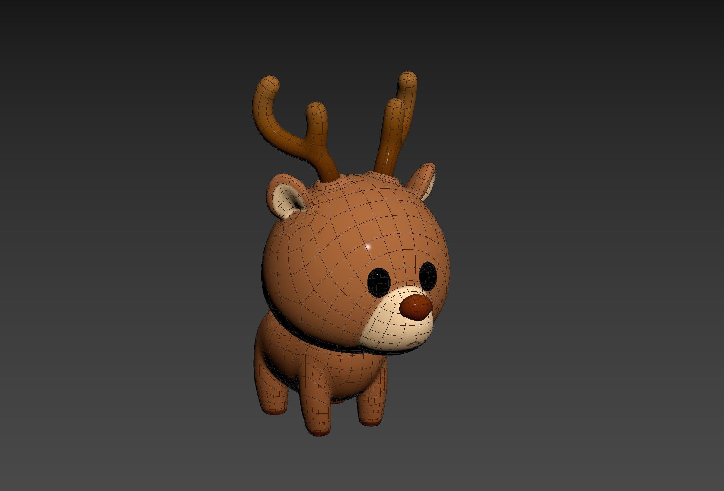 Character281 Deer 3D model_15