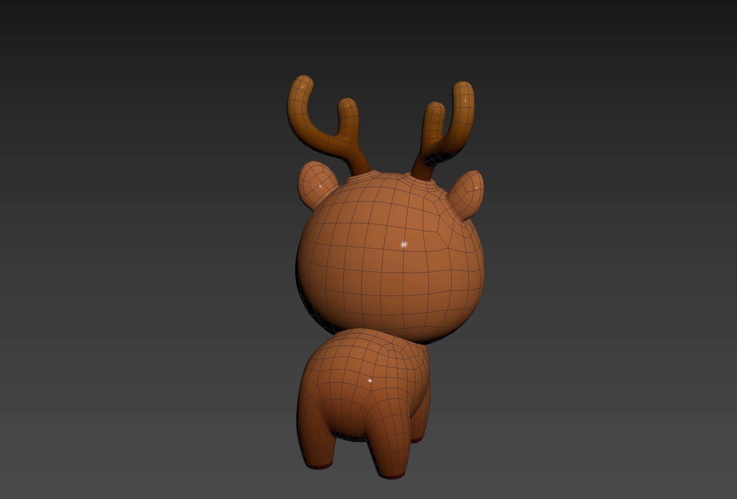 Character281 Deer 3D model_20