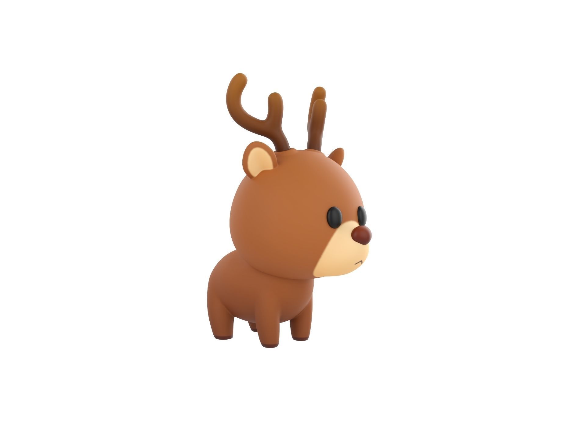 Character281 Deer 3D model_2