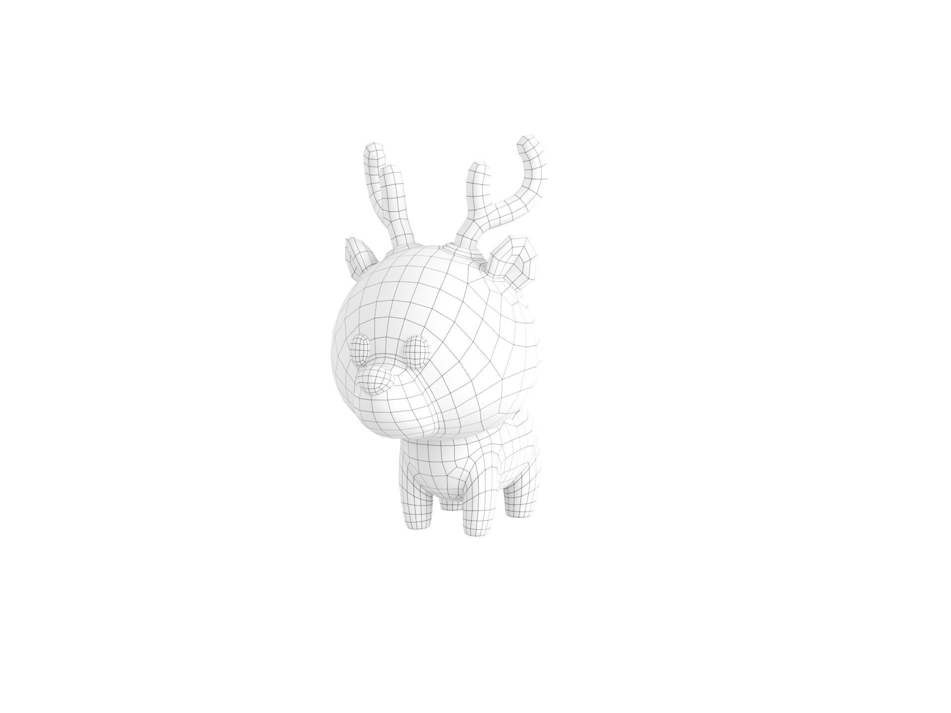 Character281 Deer 3D model_27