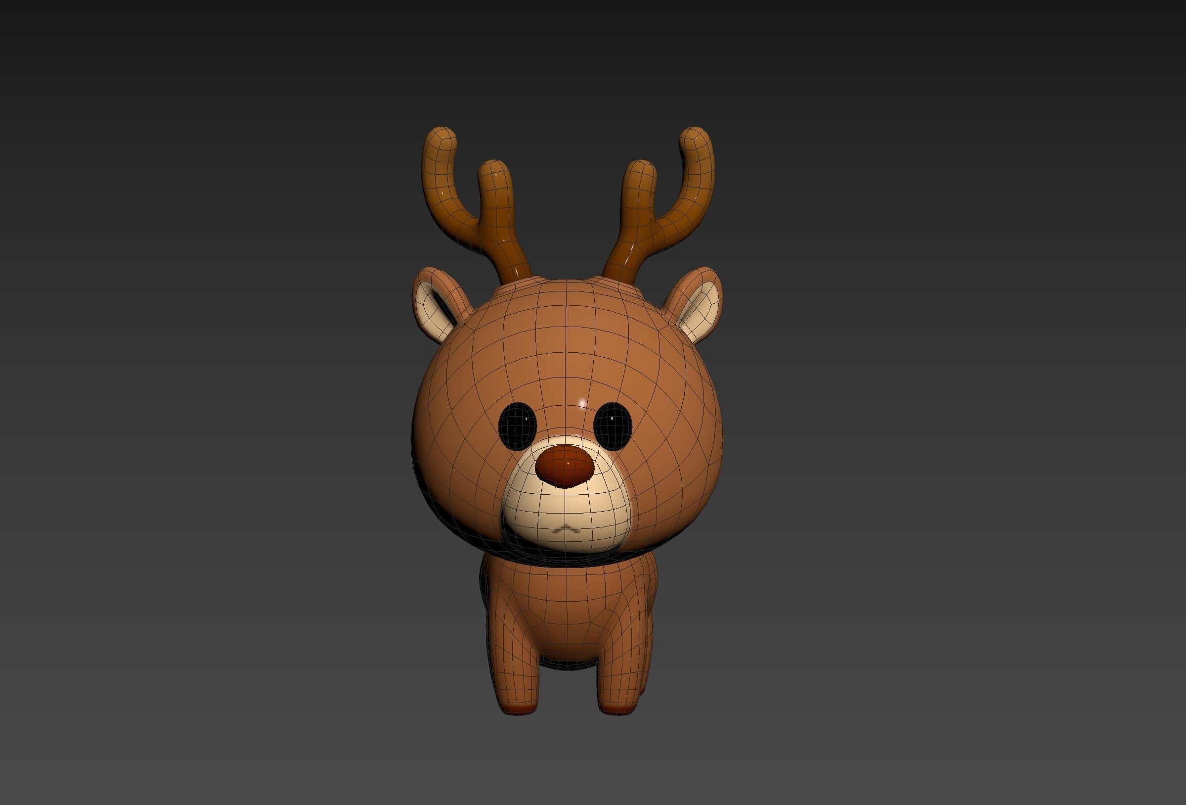 Character281 Deer 3D model_14