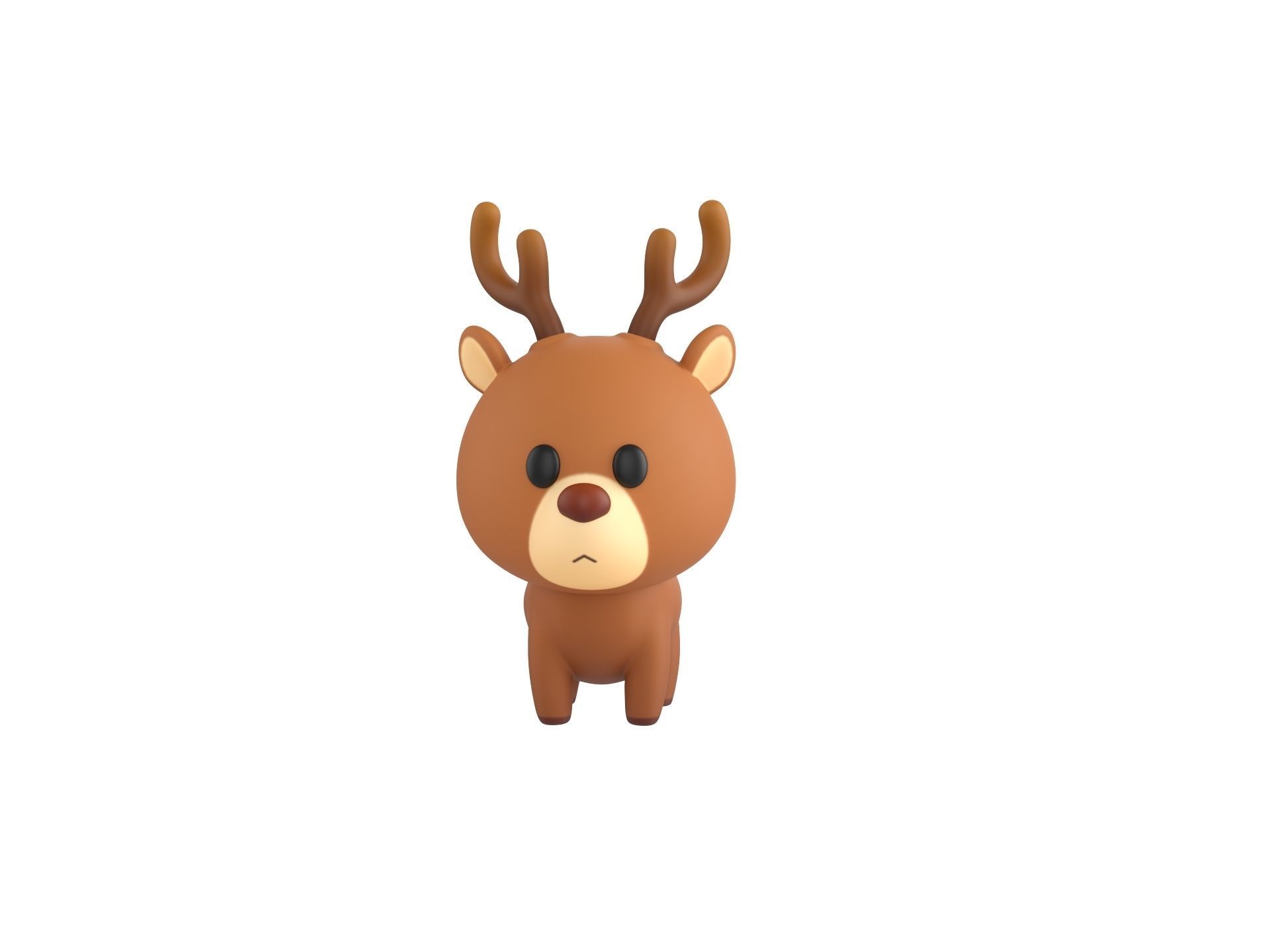 Character281 Deer 3D model_1