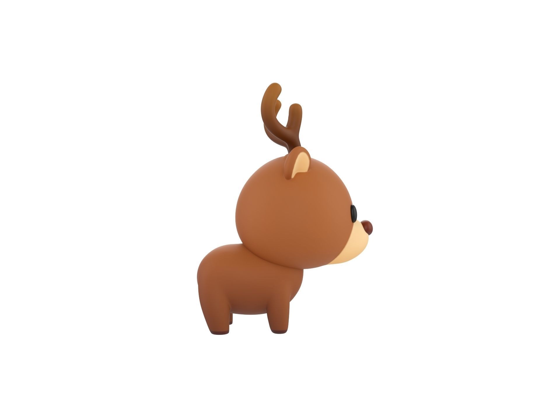 Character281 Deer 3D model_3