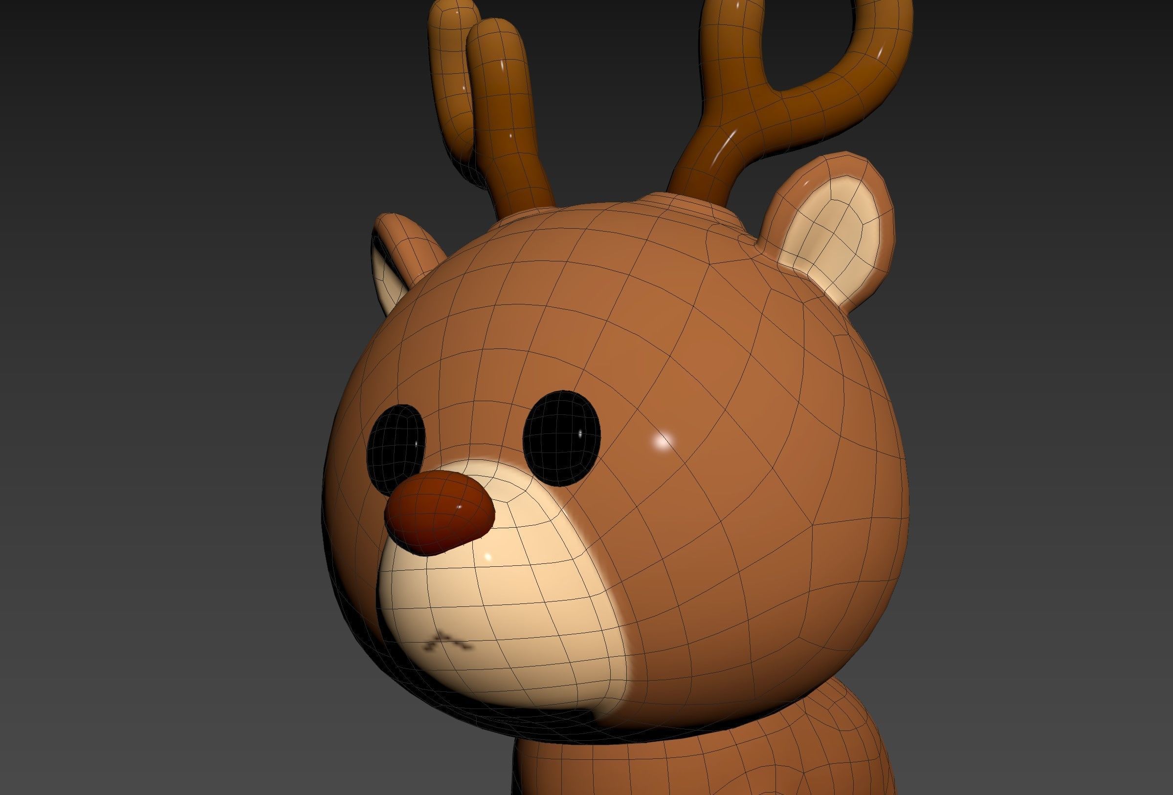 Character281 Deer 3D model_24