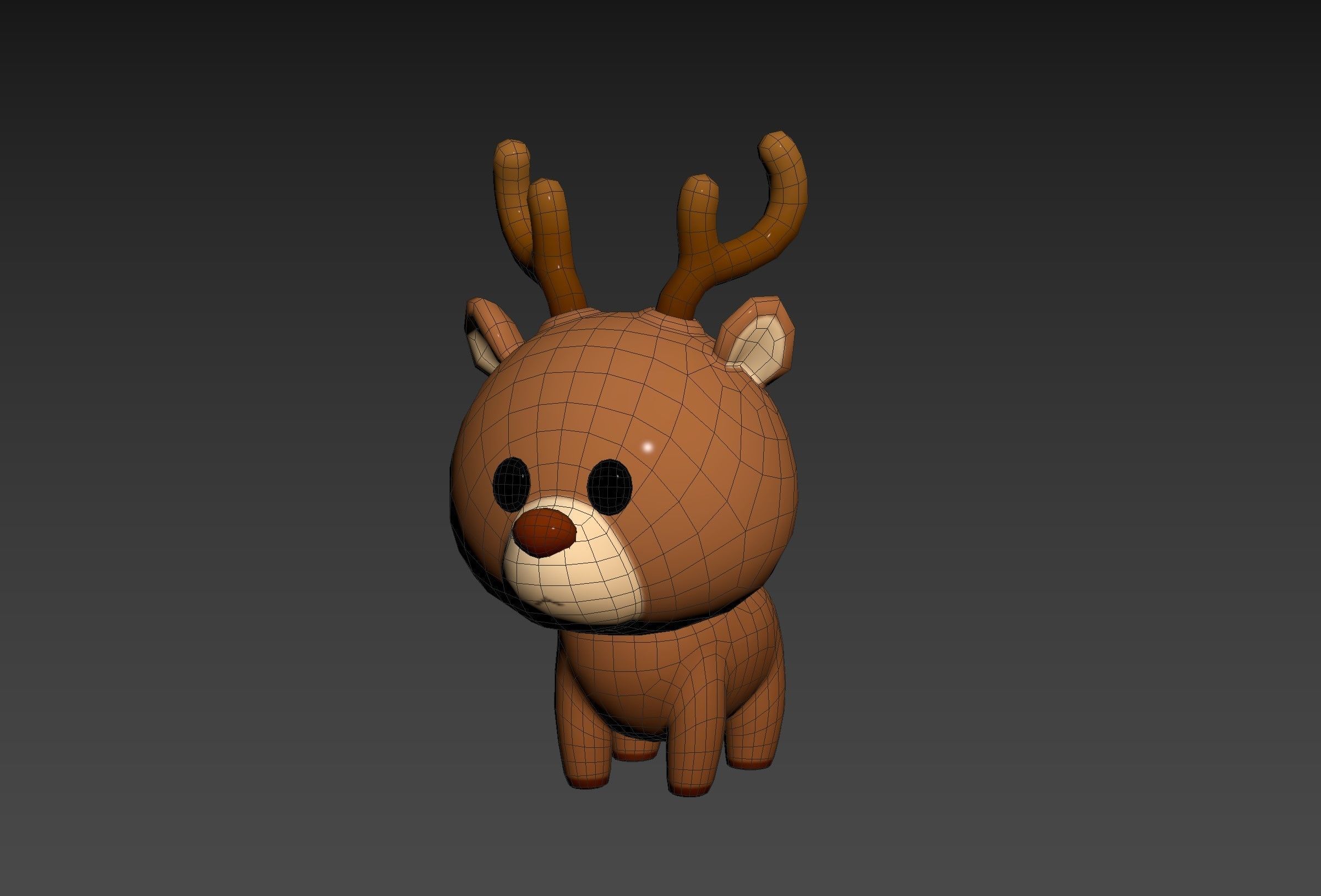 Character281 Deer 3D model_12