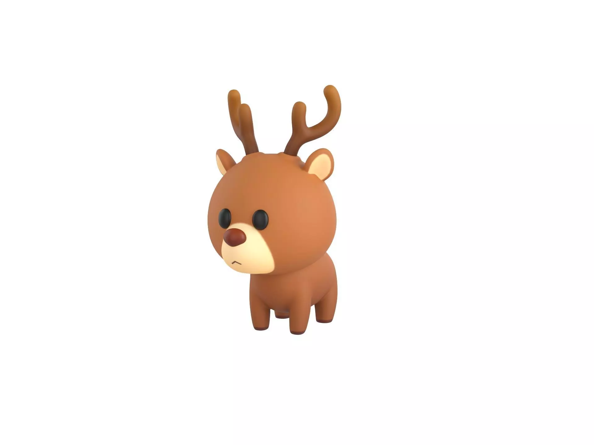 Character281 Deer 3D model_0