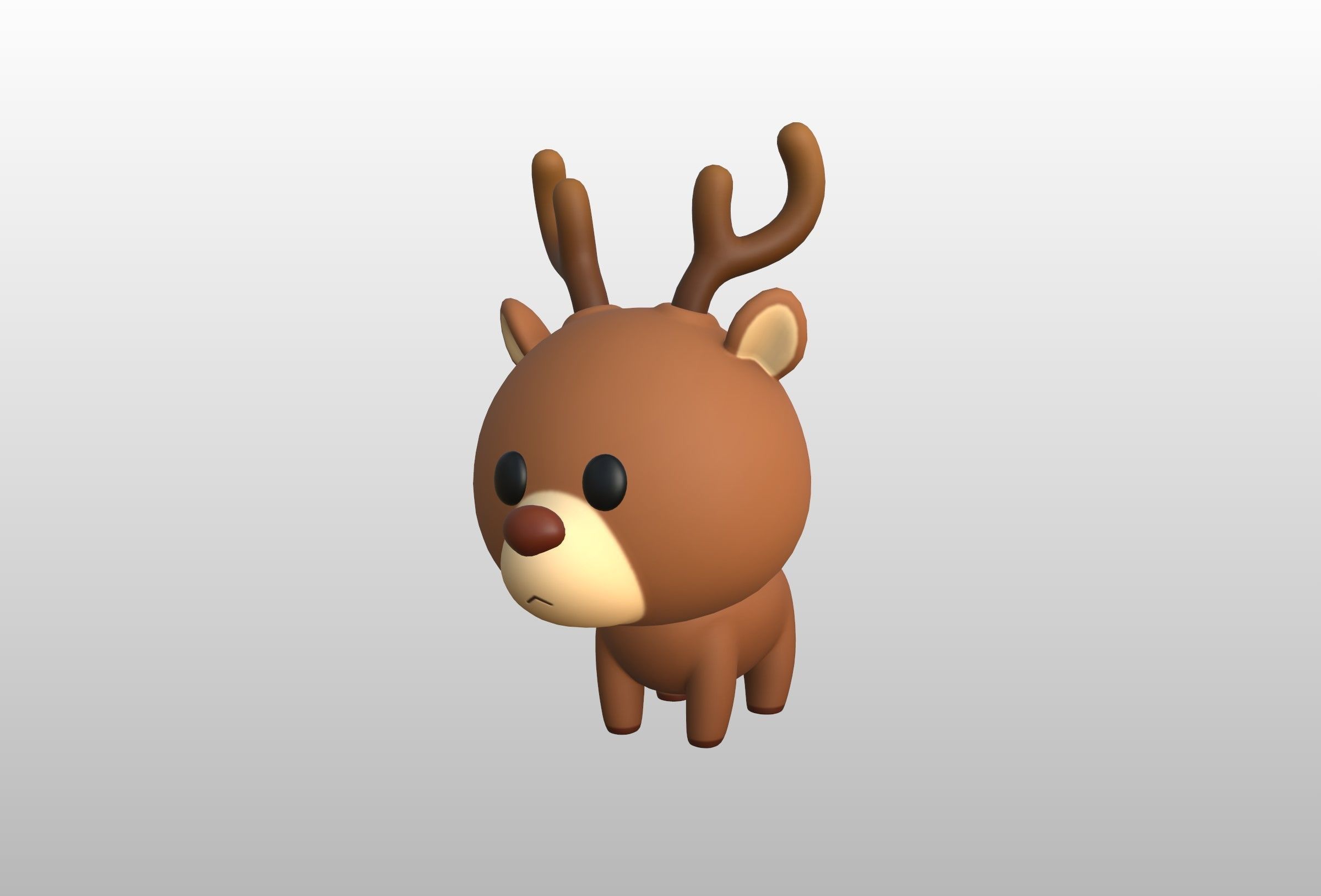 Character281 Deer 3D model_10