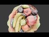 Fruit basket 3D model_1
