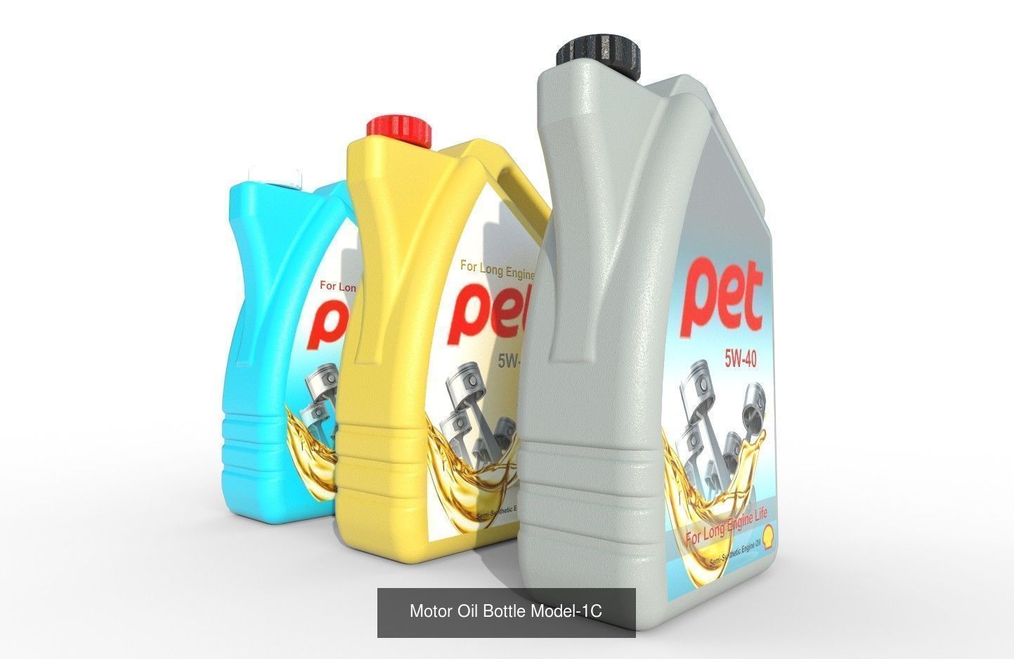 Motor Oil Bottle Collection 01 _4
