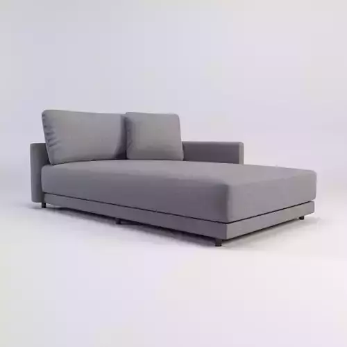 Wide chaise sectional sofa
