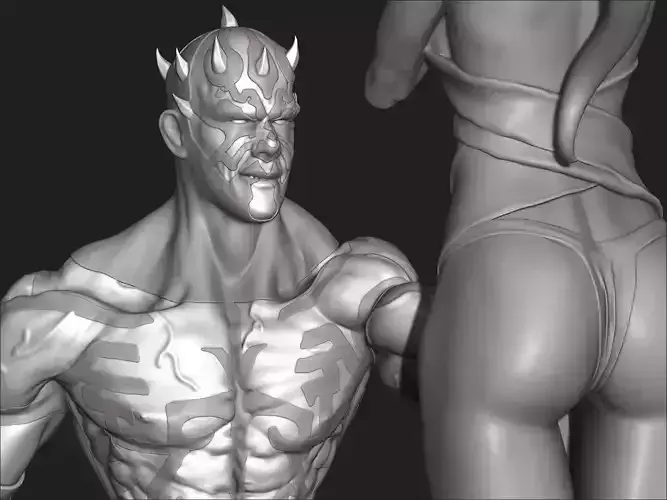 Darth Maul 3D print model