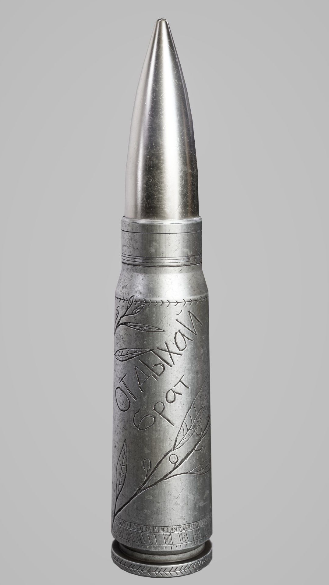 762x39mm Bullets Low-poly 3D model_11