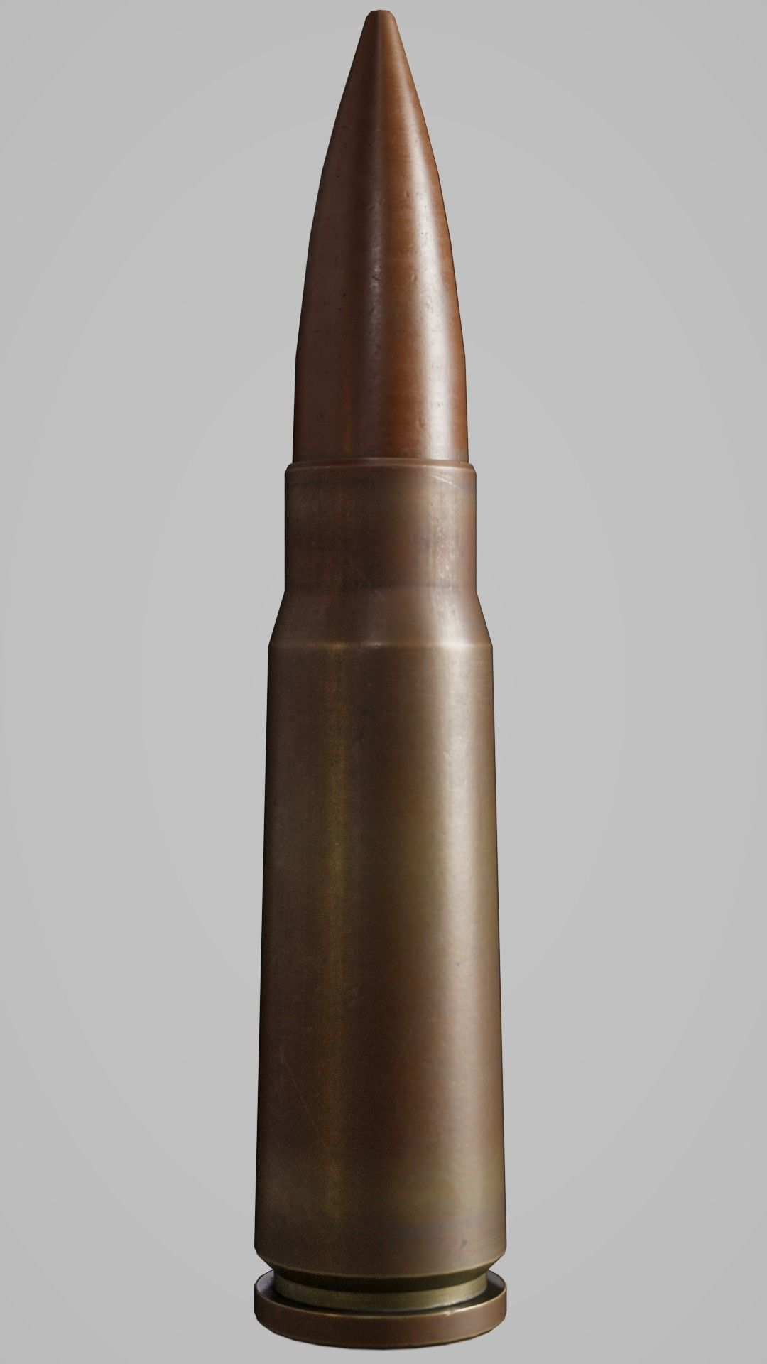 762x39mm Bullets Low-poly 3D model_9