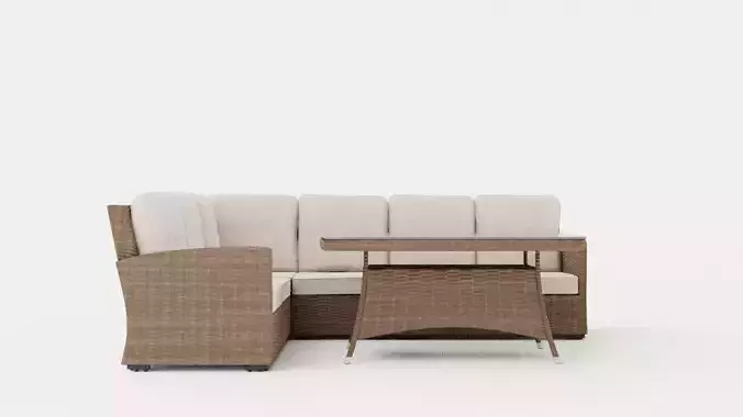 Ashfield sofa set with table
