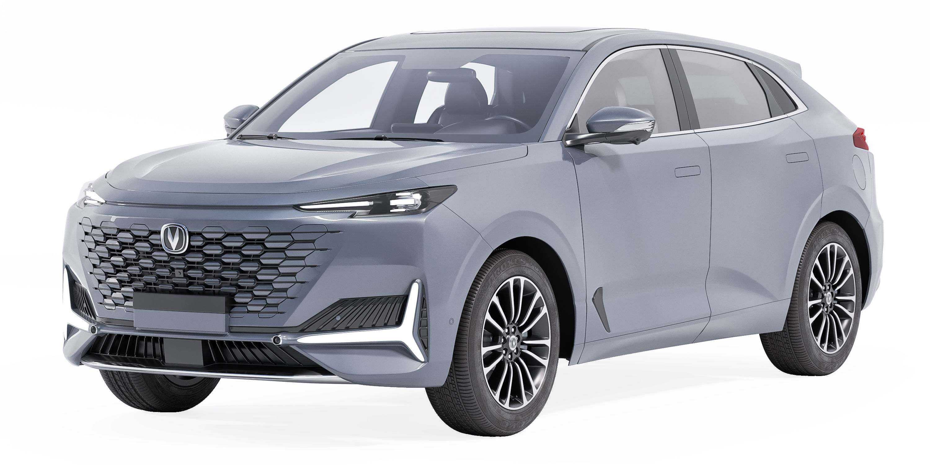 Changan Uni-K 3D model_2