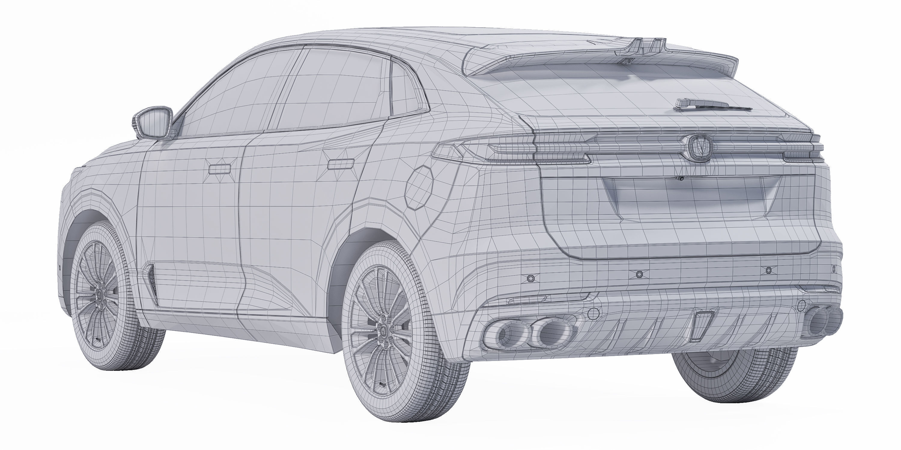 Changan Uni-K 3D model_5
