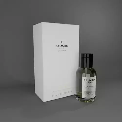 3D perfume bottle with box