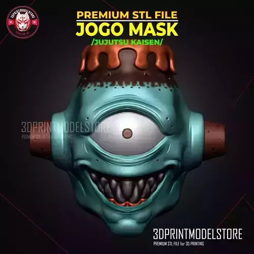 Jogo Mask - Jujutsu Kaisen Cosplay - Premium STL File