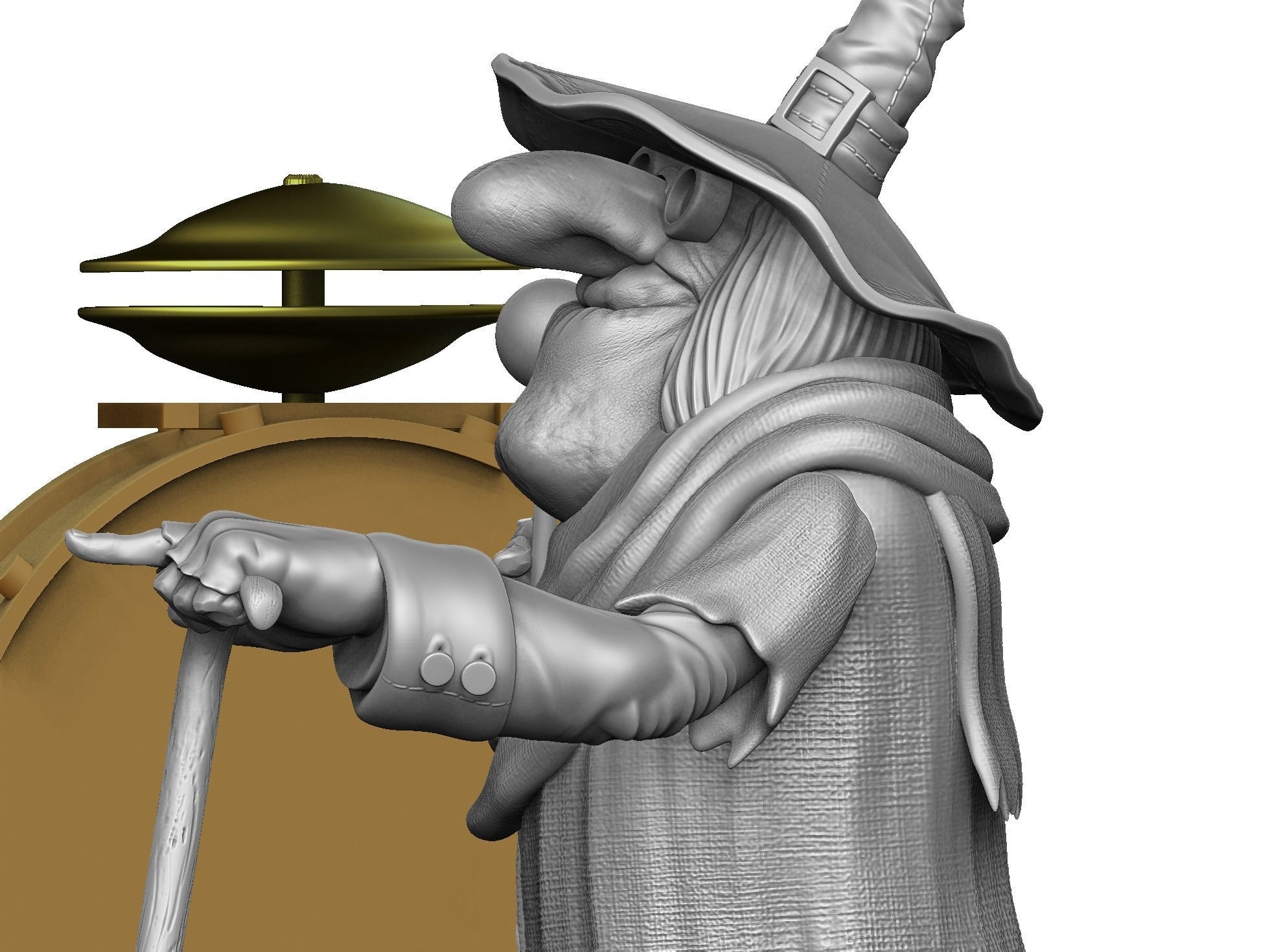 Blind Pew for 3D printing STL prefabricated and solid 3D print model_27