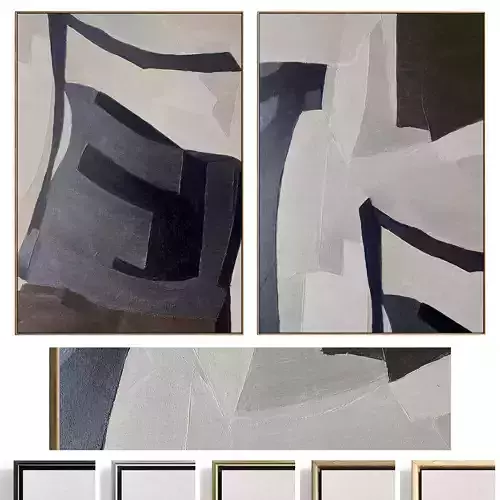 Plaster Two Photo Frame 512