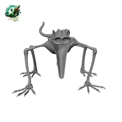 Nightmare CatNap 3D print model