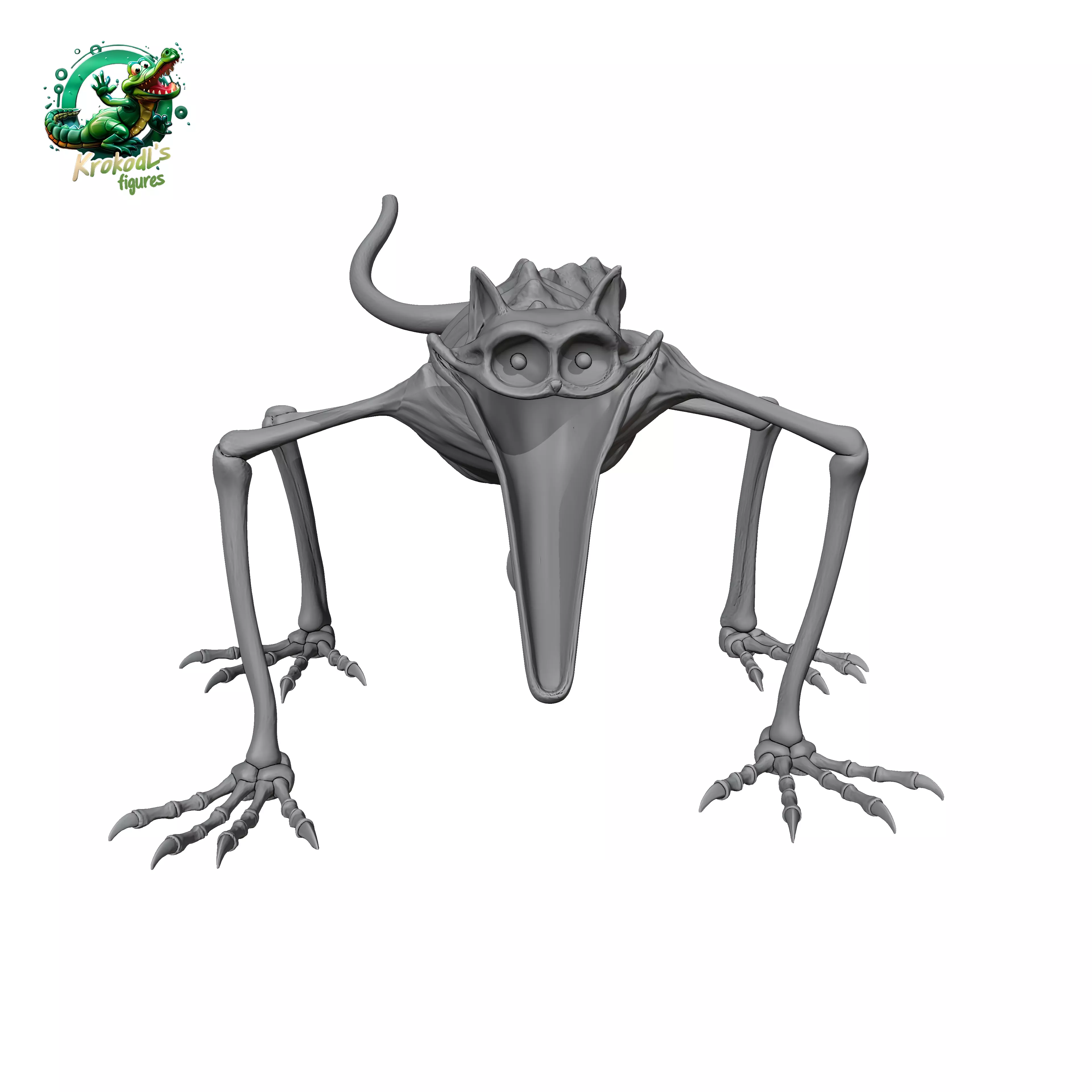 Nightmare CatNap 3D print model_0