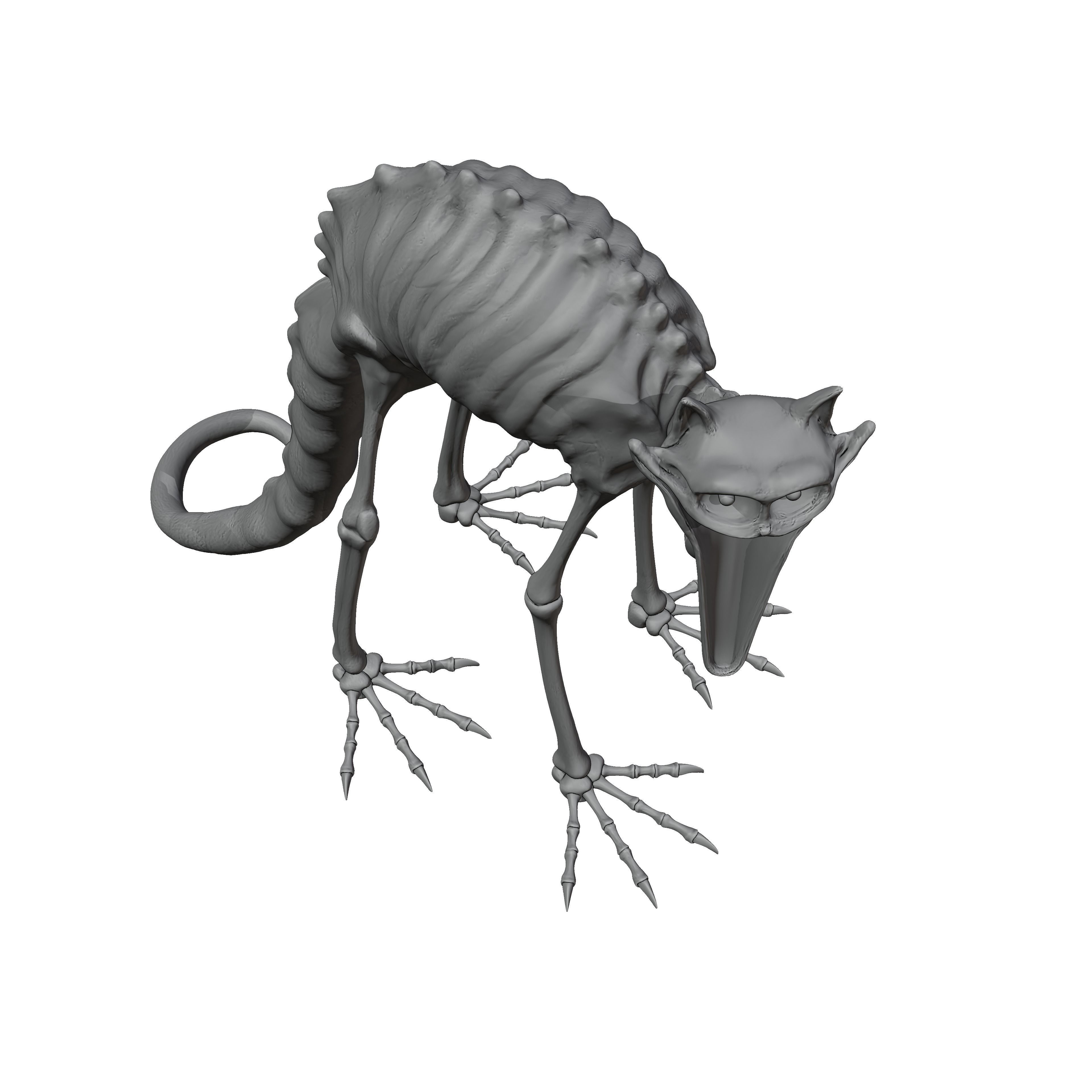 Nightmare CatNap 3D print model_4