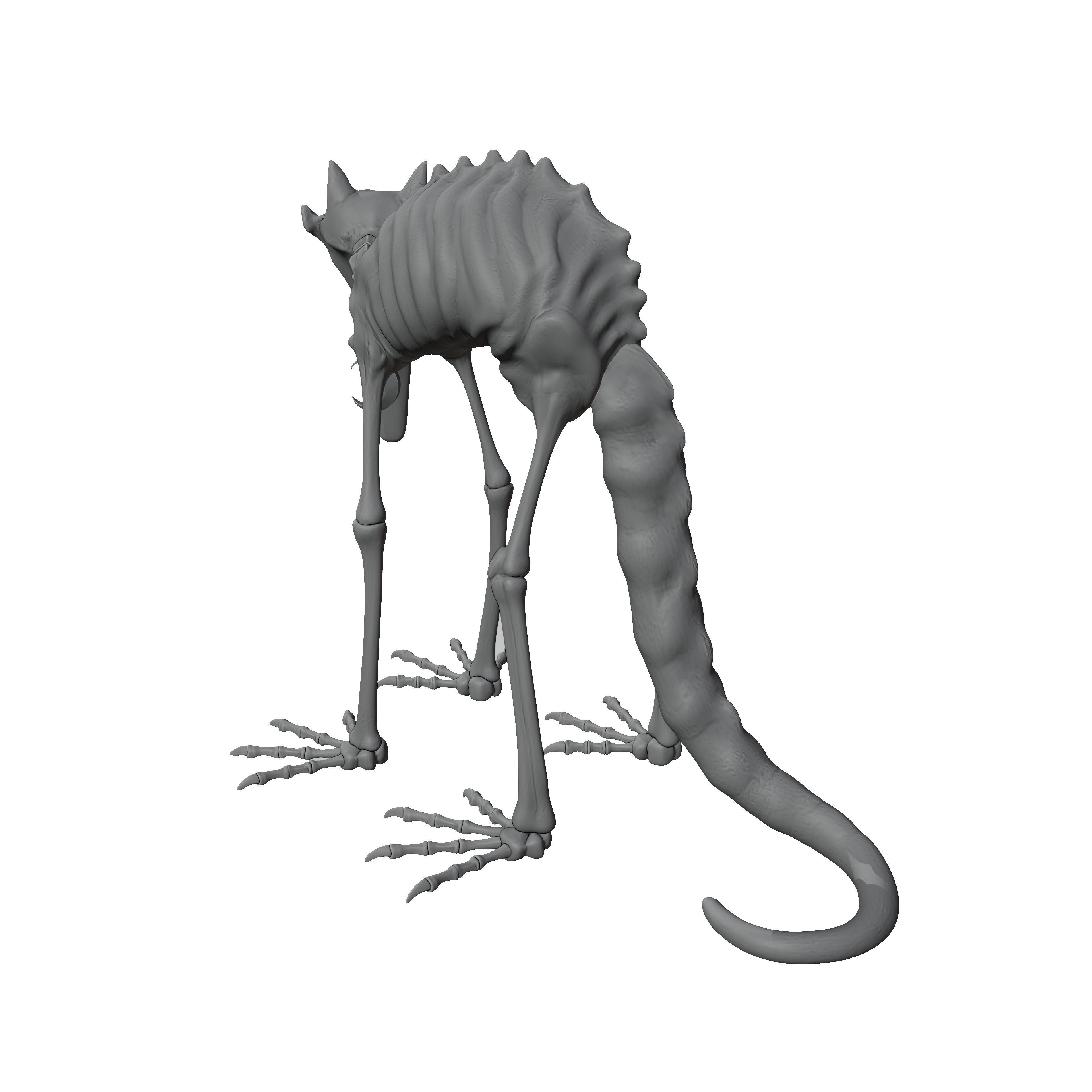 Nightmare CatNap 3D print model_2