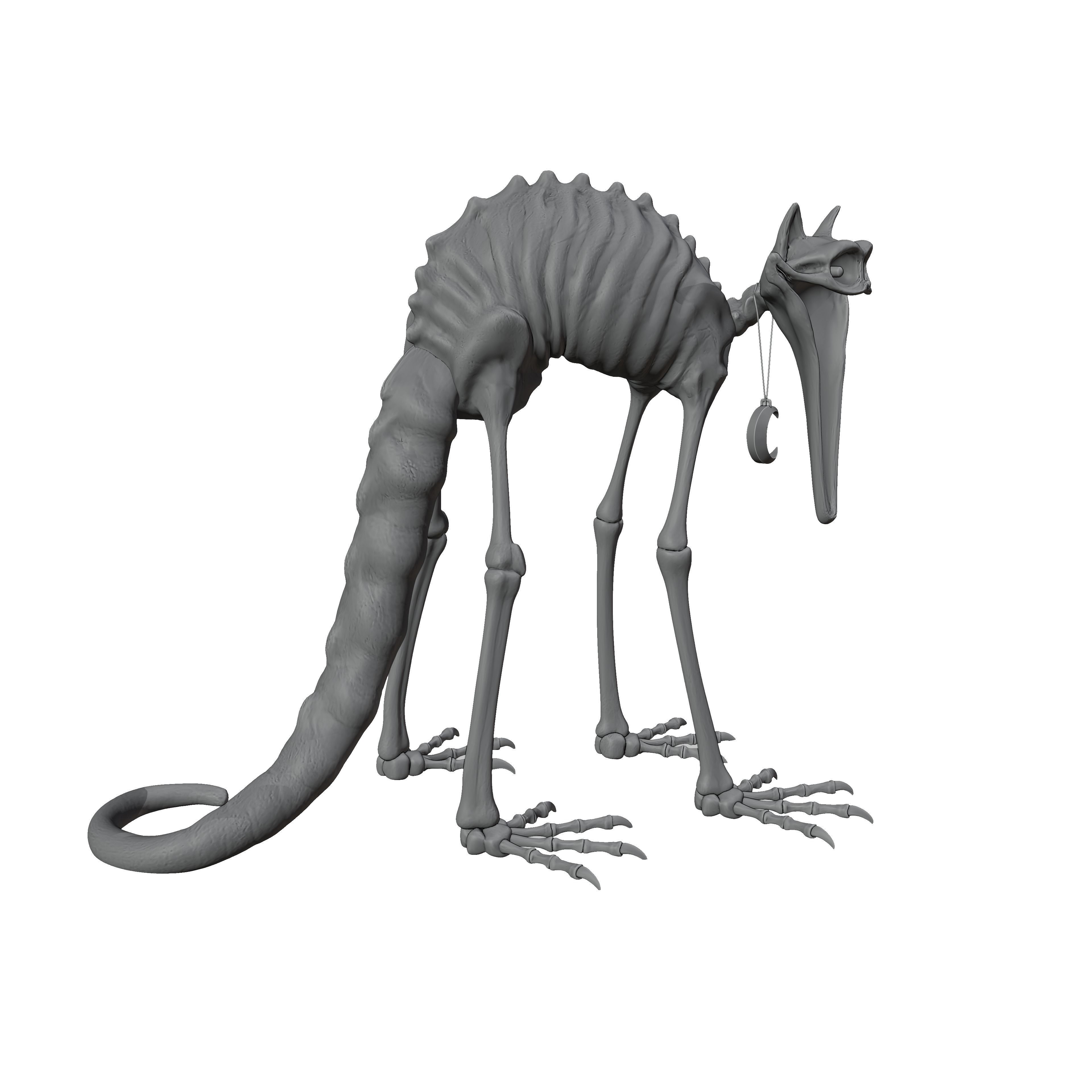 Nightmare CatNap 3D print model_1